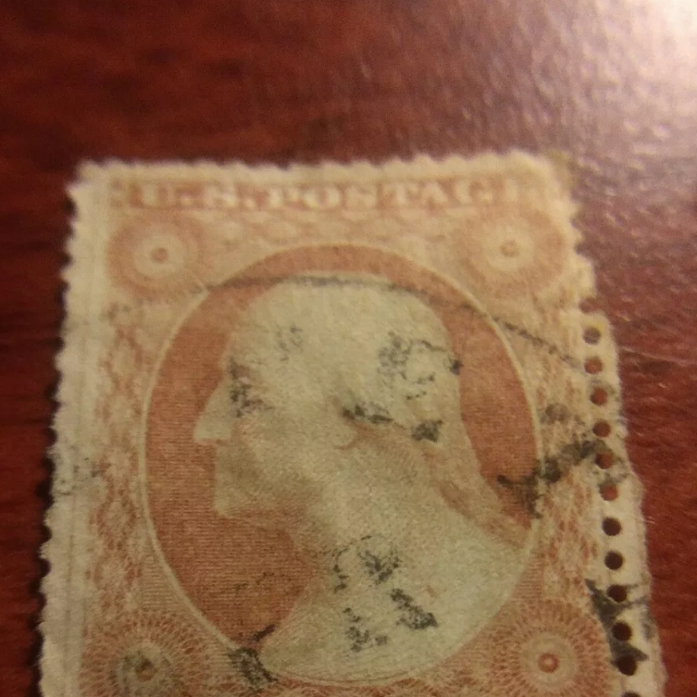 Rare 1857-61 3centstamp #25a
